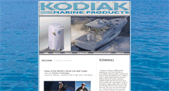 Desktop Screenshot of kodiakmarine.com